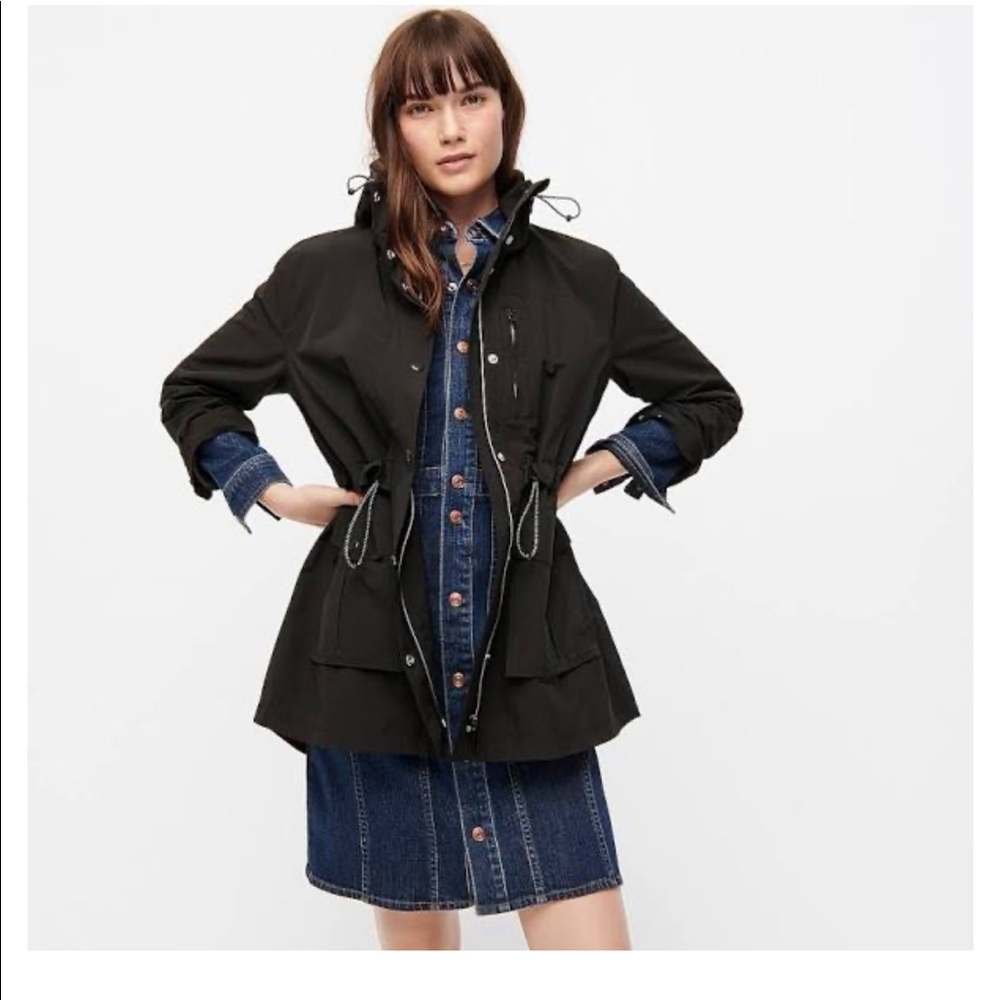 J. Crew Perfect Raincoat Jacket